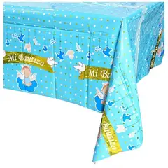 GENERICO - Mantel Para Mi Bautizo De Niño