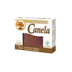 NATURAL FRESHLY - JABON CORPORAL EN BARRA DE CANELA X90 GR