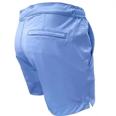 SALVADOR BEACHWEAR - PANTALONETA LUX FLEX AZUL MEDIO