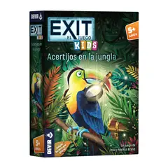 DEVIR - Juego De Mesa Cooperativo Acertijos En La Jungla Para Niños