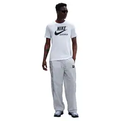 NIKE - Camiseta M Nsw Tee Crew Archive Fs Hombre-Blanco