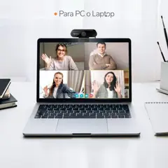 STEREN - WEBCAM USB FULL HD CON DOBLE MICRÓFONO COM-126