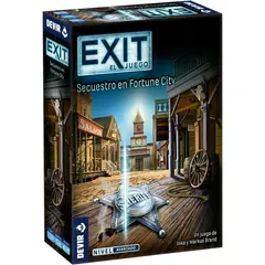 DEVIR - Juego De Mesa Exit Secuestro En Fortune City Avanzado Niños
