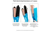 SKY - Plancha Alisador Cabello Placas Intercambiables Figuras 3