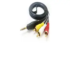 SKY - Cable Audio Y Video Av 3.5mm A 3 Rca 1.5 Metros