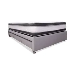 GENERICO - Combo Cama Tarima Nido Blaser doble pillow 140 Doble