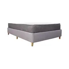 GENERICO - Combo Base Cama y Colchón Jordan 140 Doble