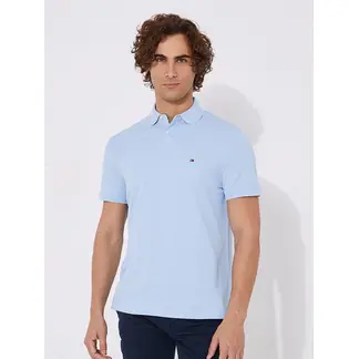 TOMMY HILFIGER - Polo celeste 1985 de corte regular