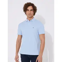 TOMMY HILFIGER - Polo celeste 1985 de corte regular