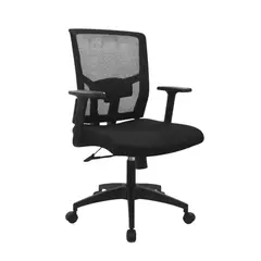 BONNO - Silla Gerencial Delphi 1 Bonno, Cómoda, Moderna, Color Negro