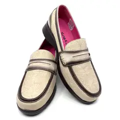 GENERICO - Calzado Sanic Mocasin para Mujer Fabricado 100% en Cuero