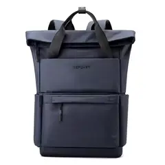 GENERAL - Mochila Casual Roll-Top Impermeable Wepower Urbana y de Viaje