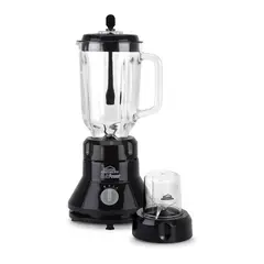 HOME ELEMENTS - Licuadora Jarra De Vidrio Con Chopper Home Element Negro