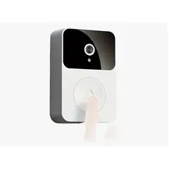 AMERICAN GENERICS - Timbre Inalámbrico Smcm Cámara Hd Wifi Y Visión Nocturna