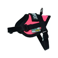 GENERICO - Arnes K9 Talla XS Fucsia Con Parche Emotional Support