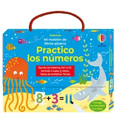 USBORNE - Práctico Los Números. Mi Maletín De Libros Pizarra