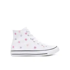 CONVERSE - Tenis Blanco Junior Chuck Taylor All Star