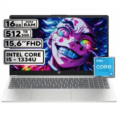 HP - PORTATIL 15-FD0030LA INTEL CORE I5-1334U 16GB RAM 512GB SSD PANTALLA 15,6" FHD