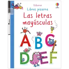 USBORNE - Las Letras Mayúsculas. Libros Pizarra