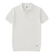 SALVADOR BEACHWEAR - POLO DE PUNTO BLANCA