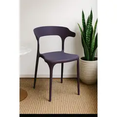 DISTRIONLINE - Silla Plástica Génova morado