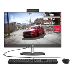 HP - ProOne 245 G10 AIO Negro – Ryzen 5