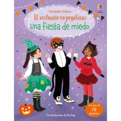 USBORNE - Una Fiesta De Miedo. El Vestuario En Pegatinas