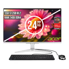 ACER - Aspire C24 Todo en Uno Rápido y Elegante