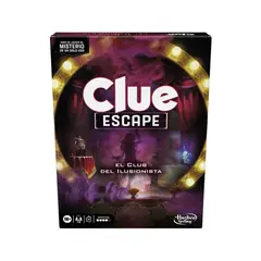 HASBRO GAMING - Juego de Mesa Clue Escape El Club del Ilusionista