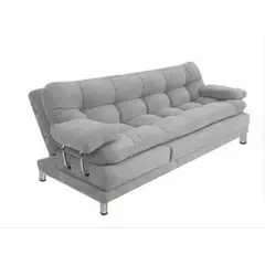 ACQUA MUEBLERIA - Sofá Cama Haifa Cinco Posiciones Gris