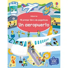 USBORNE - Un Aeropuerto. Mi Primer Libro De Pegatinas