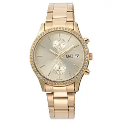 Q&Q - Reloj C70A-006PY Diseño Elegante