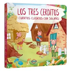 LEXUS - COLECCIÓN CUENTOS CLÁSICOS CON SOLAPAS TRES CERDITOS