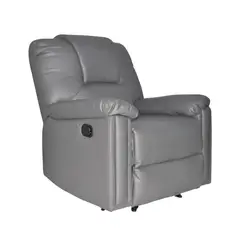 BONNO - Sofa Relax King Reclinable Confortable Moderno Color Gris
