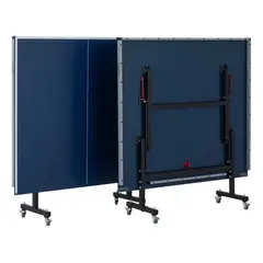 SPORTFITNESS - Mesa De PingPong Profesional 16mm Azul Plegable