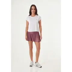 BELIFE - Falda deportiva morada para mujer