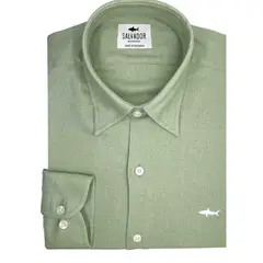 SALVADOR BEACHWEAR - CAMISA VERDE DUNNOS