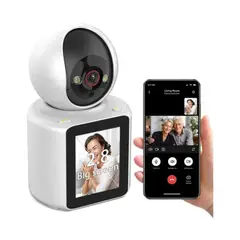 GENERICO - Cámara De Seguridad Keenluk K30 1080p Con Pantalla 7.11 Cm