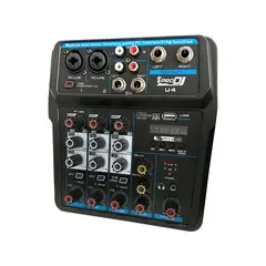 GENERICO - Mixer Consola Analoga Prodj U4 Interfaz Usb Grabacion