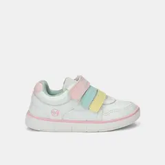 BUBBLE GUMMERS - Tenis Para Niña Bubblegummers Blanco Tangelo