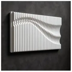 GENERICO - Cuadro Decorativo en Aglomerado Blanco