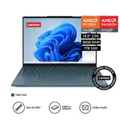 LENOVO - Portátil Yoga Pro 7 AMD Ryzen 7 16GB 1TB 14” + AI - Turquesa