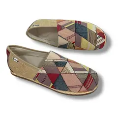 XIAN SHOES - Alpargata clasica mujer etnia miel A67