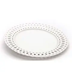 TIGRES DEL ASIA - PLATO LLANO CERAMICA ENCAJE