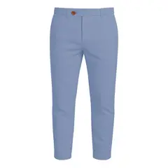SALVADOR BEACHWEAR - PANTALON POCKET AZUL CLARO