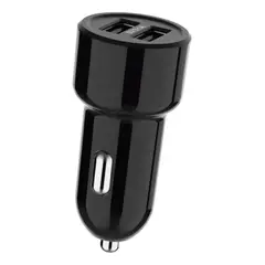 GENERICO - Cargador Monster Para Cigarrera De Carro 31a 5v Negro CH-15 LIGHTNING
