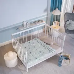 VIANNEY - Cobija Baby Ligera Ice para cuna