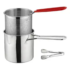 LUMBERMAN - Olla Freidora De Acero Inoxidable Cest