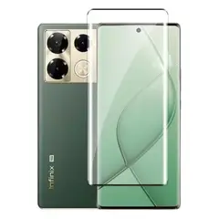 GENERICO - Vidrio Templado Fullcover Curvo Para Infinix Note 40 Pro 4g