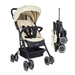 BEBESIT - Coche Para Bebe Paseador Tipo Maleta Bit Beige